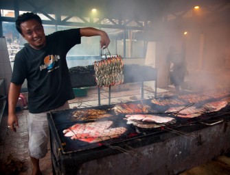 Le marché de poissons à Jimbaran