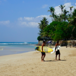 plage Kabalana Ahangama Sri Lanka surf
