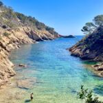 Crique d'eau sur le cami de ronda pres de tossa de mar