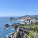 Tossa de Mar vue depuis le cami de ronda